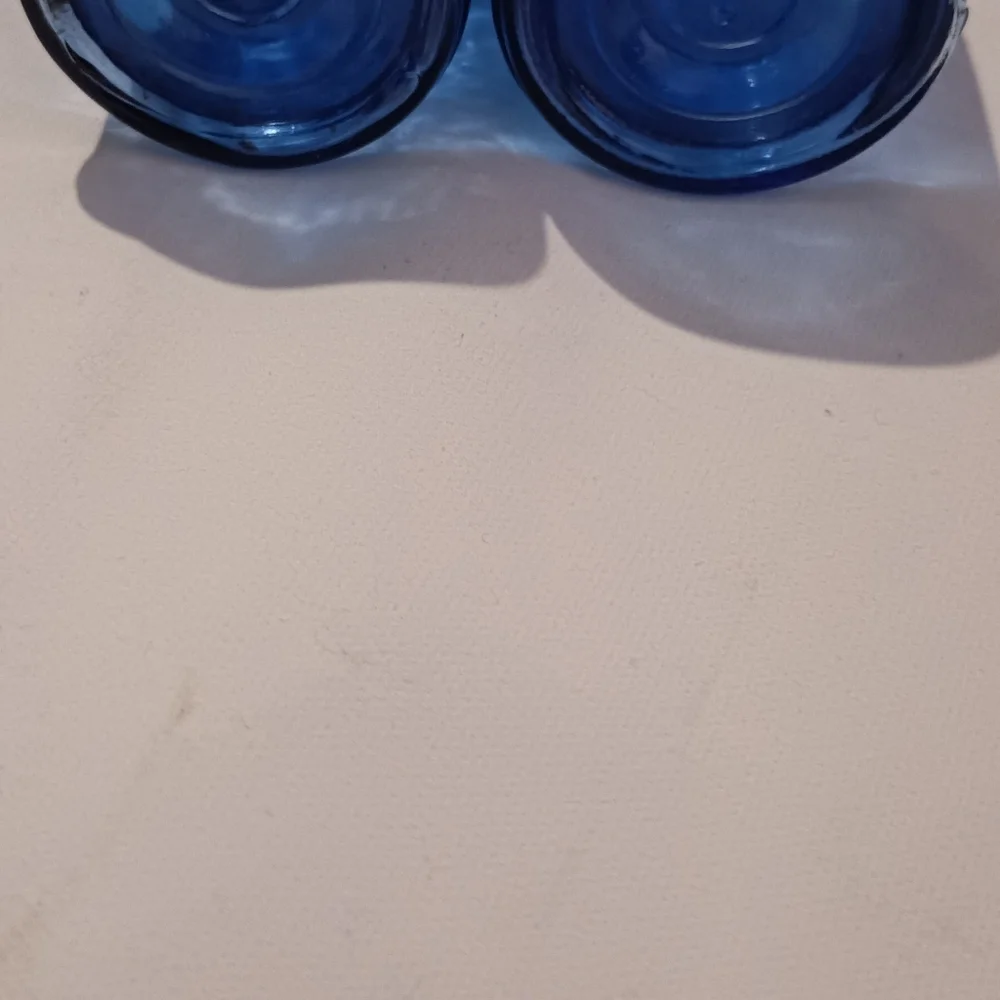 Corralejo Tequila Shot Gun Shell Cobalt Blue Mexican Shot Glasses  2 oz